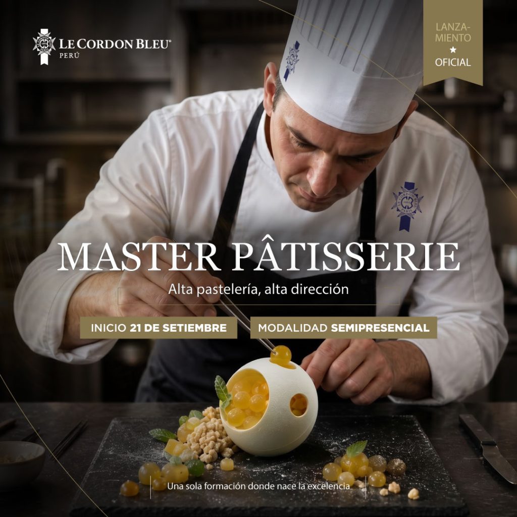 Lanzamiento Master Pâtisserie 2026: donde la alta pastelería se une con la alta dirección